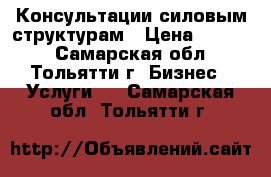 Консультации силовым структурам › Цена ­ 3 500 - Самарская обл., Тольятти г. Бизнес » Услуги   . Самарская обл.,Тольятти г.